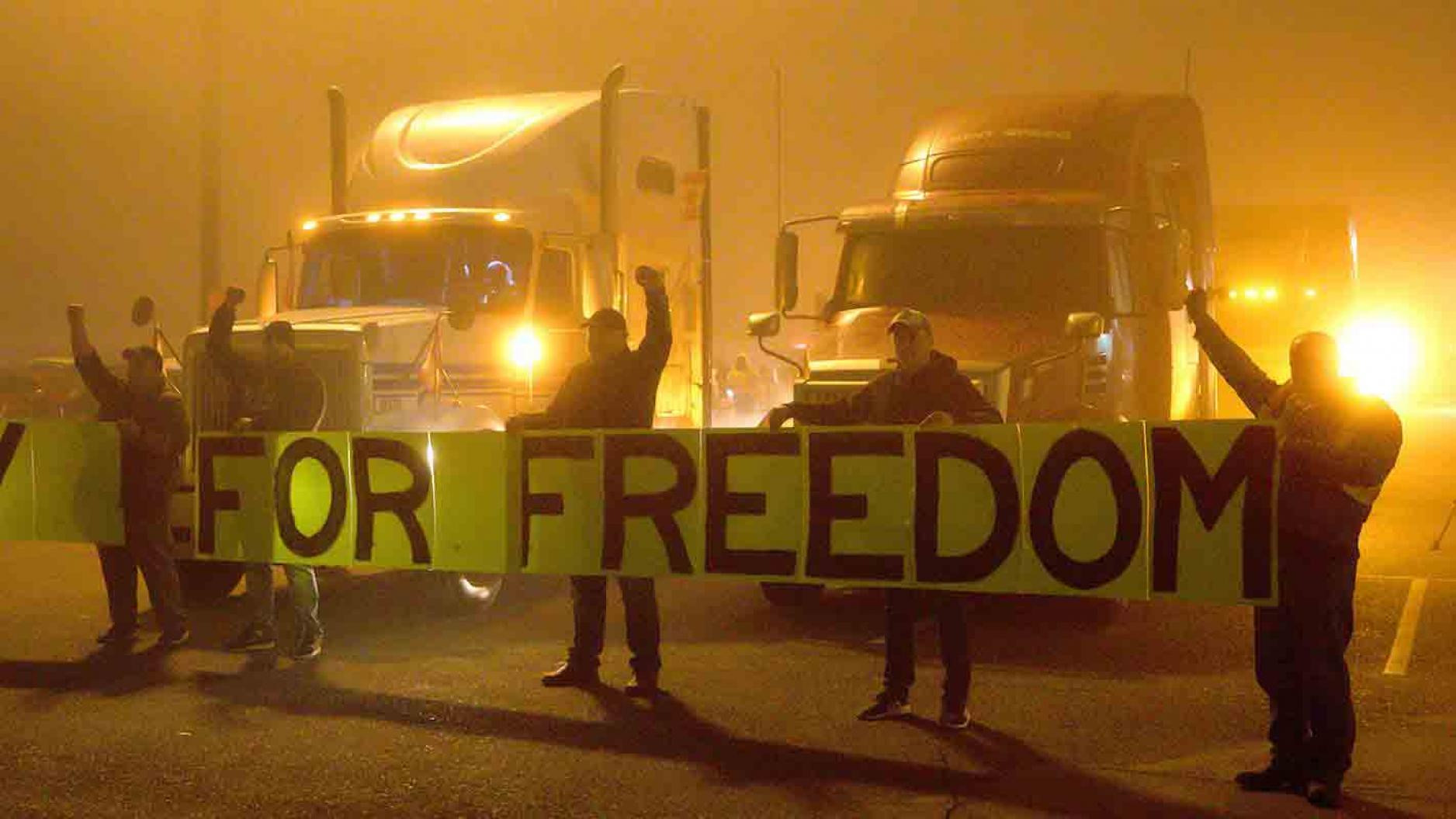 Justin Trudeau Ducks the Great Trucker Revolt (Jeffrey Tucker)